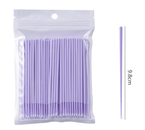 Dobshow® Disposable nano ultra-fine eyelash makeup cotton swabs