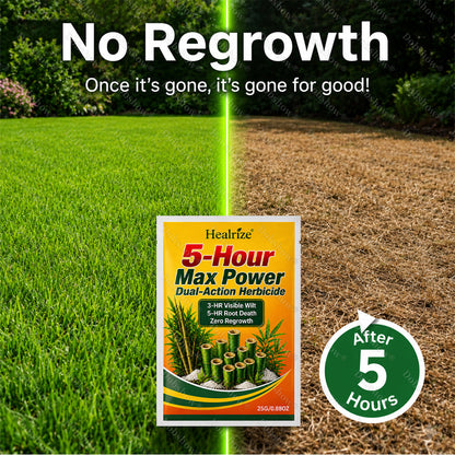 🏆UK 𝙊𝙛𝙛𝙞𝙘𝙞𝙖𝙡 𝙎𝙩𝙤𝙧𝙚 | Healrize® 5-Hour Max Power Dual-Action Herbicide | Fast-Acting Granules for Stubborn Weeds & Brush