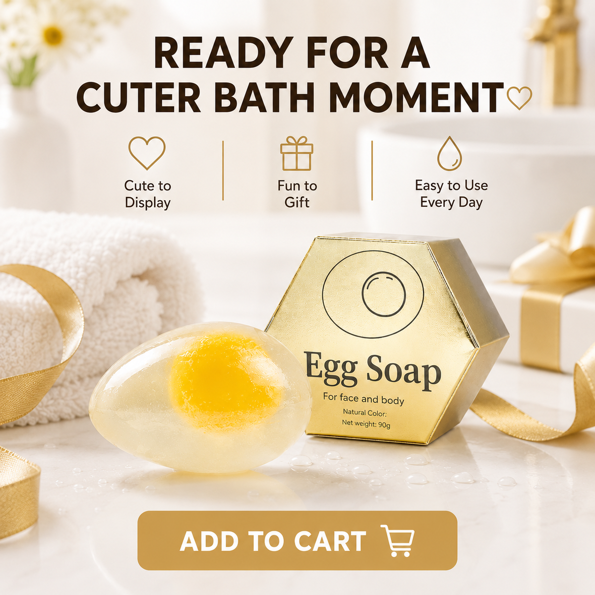 MCOIKY® Egg-Shaped Aroma Bath
