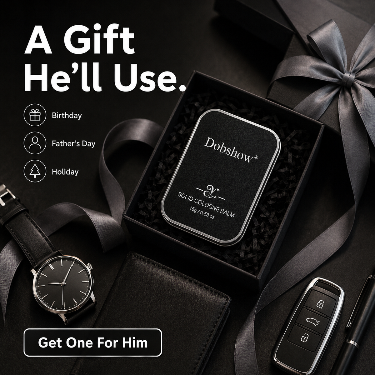 Dobshow® Solid Cologne Balm
