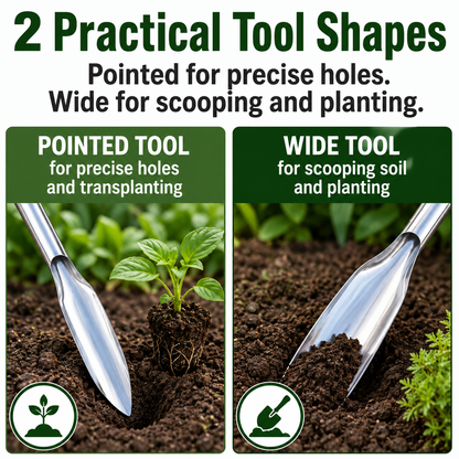 💥MCOIKY® 𝗦𝘁𝗮𝗶𝗻𝗹𝗲𝘀𝘀 𝗦𝘁𝗲𝗲𝗹 𝗚𝗮𝗿𝗱𝗲𝗻 𝗗𝗶𝗴𝗴𝗶𝗻𝗴 & 𝗧𝗿𝗮𝗻𝘀𝗽𝗹𝗮𝗻𝘁𝗶𝗻𝗴 𝗧𝗼𝗼𝗹 𝗦𝗲𝘁